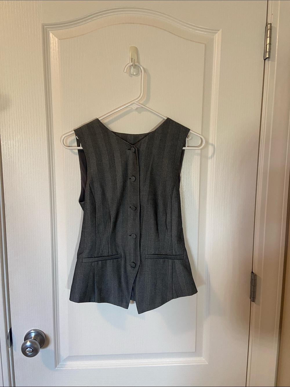 Buttoned-Up Suit Vest